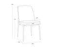 Sunpan ZEKE DINING CHAIR - Dining Chairs