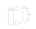 Sunpan CAVETTE CONSOLE TABLE - Outdoor Furniture