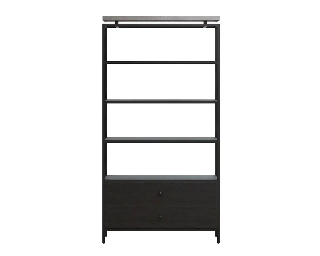 SUNPAN NORWOOD BOOKCASE - Cabinets & Bar