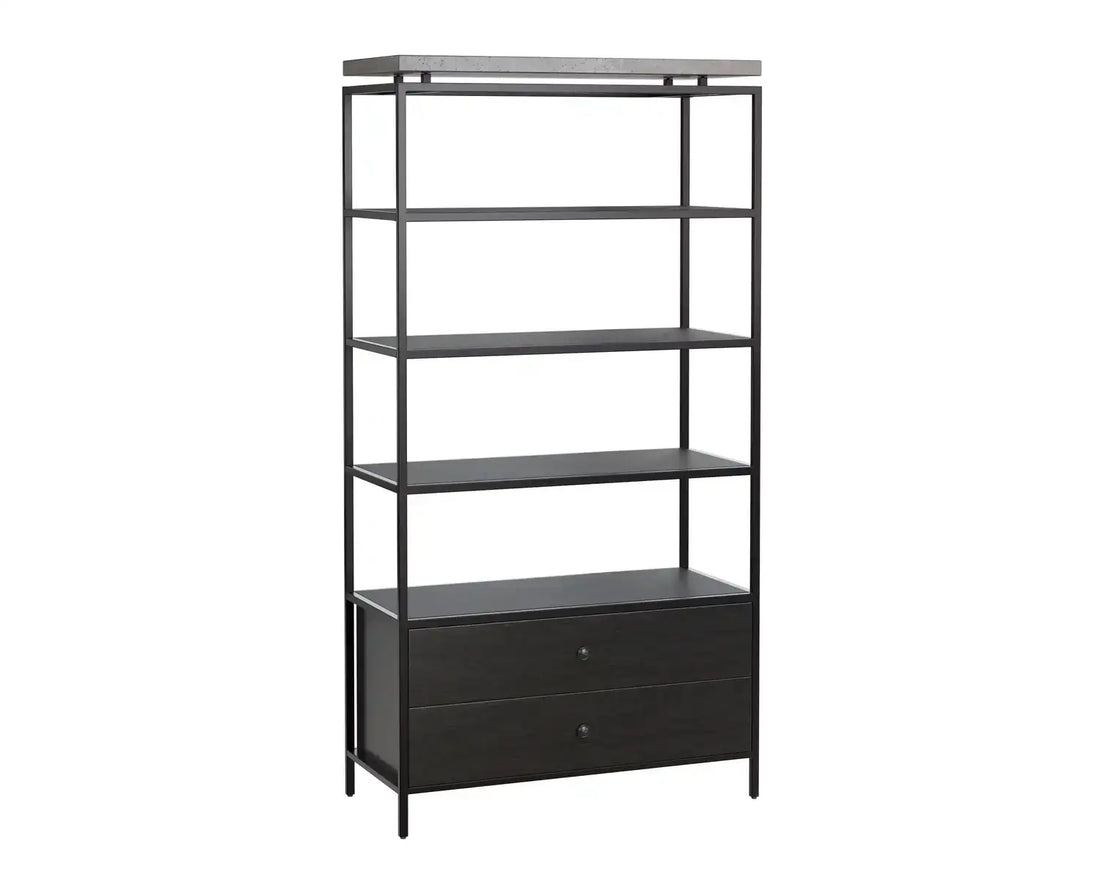 SUNPAN NORWOOD BOOKCASE - Cabinets & Bar