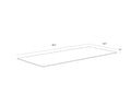 SUNPAN GLASS DINING TABLE TOP - Dining Tables