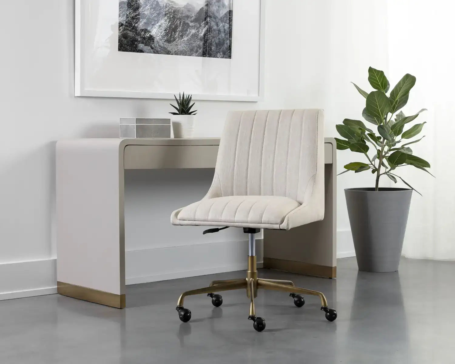 Sunpan, HALDEN OFFICE CHAIR, BENCHES, OTTOMAN & STOOLS
