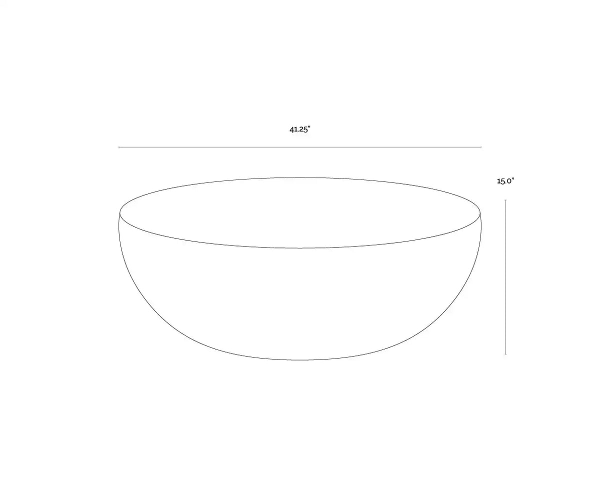 Sunpan CALE COFFEE TABLE - Outdoor Furniture