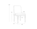 Sunpan ELISA DINING CHAIR - Dining Chairs
