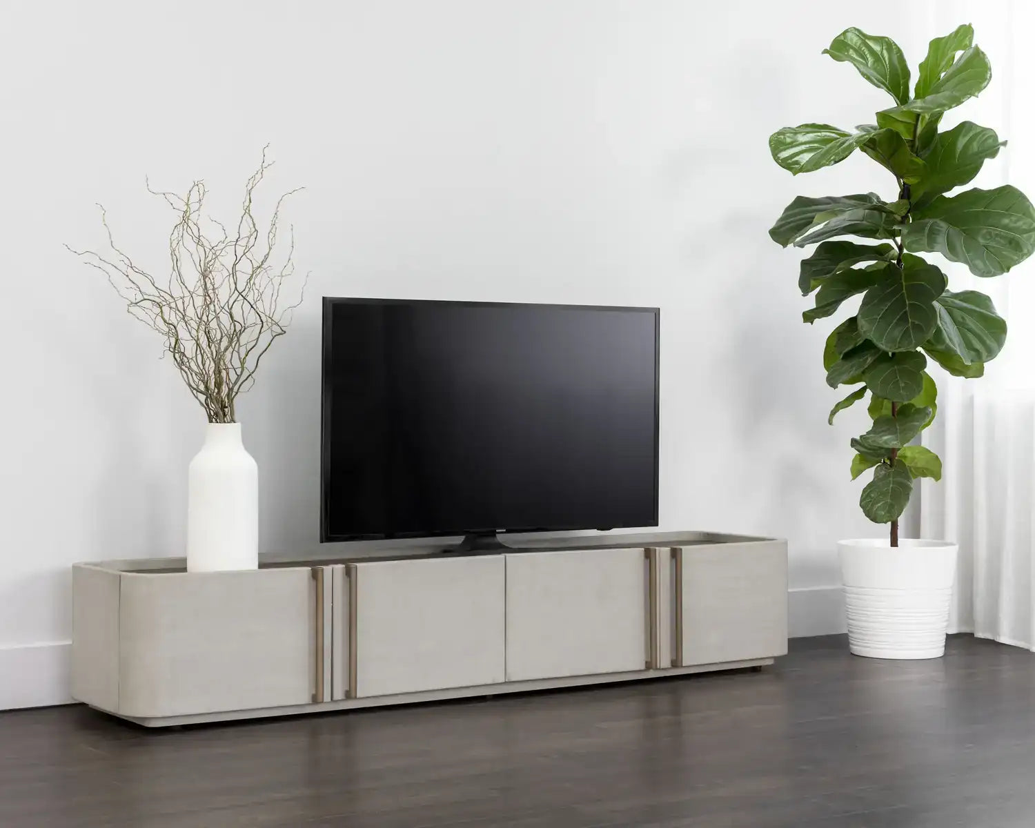 Sunpan JAMILLE MEDIA CONSOLE AND CABINET - Consoles