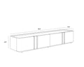 Sunpan JAMILLE MEDIA CONSOLE AND CABINET - Consoles