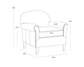 Sunpan BASTONI LOUNGE CHAIR - Lounge
