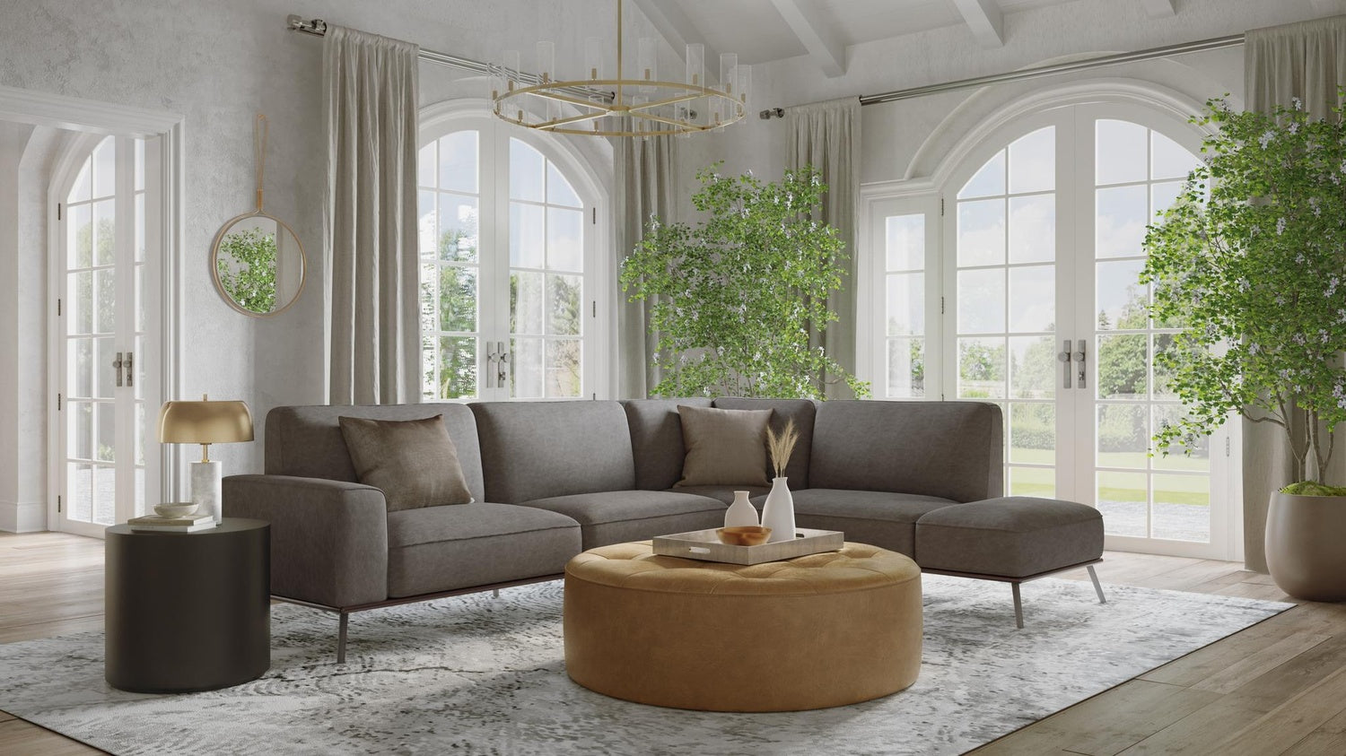 Sunpan, NILDA OTTOMAN, BENCHES, OTTOMAN & STOOLS
