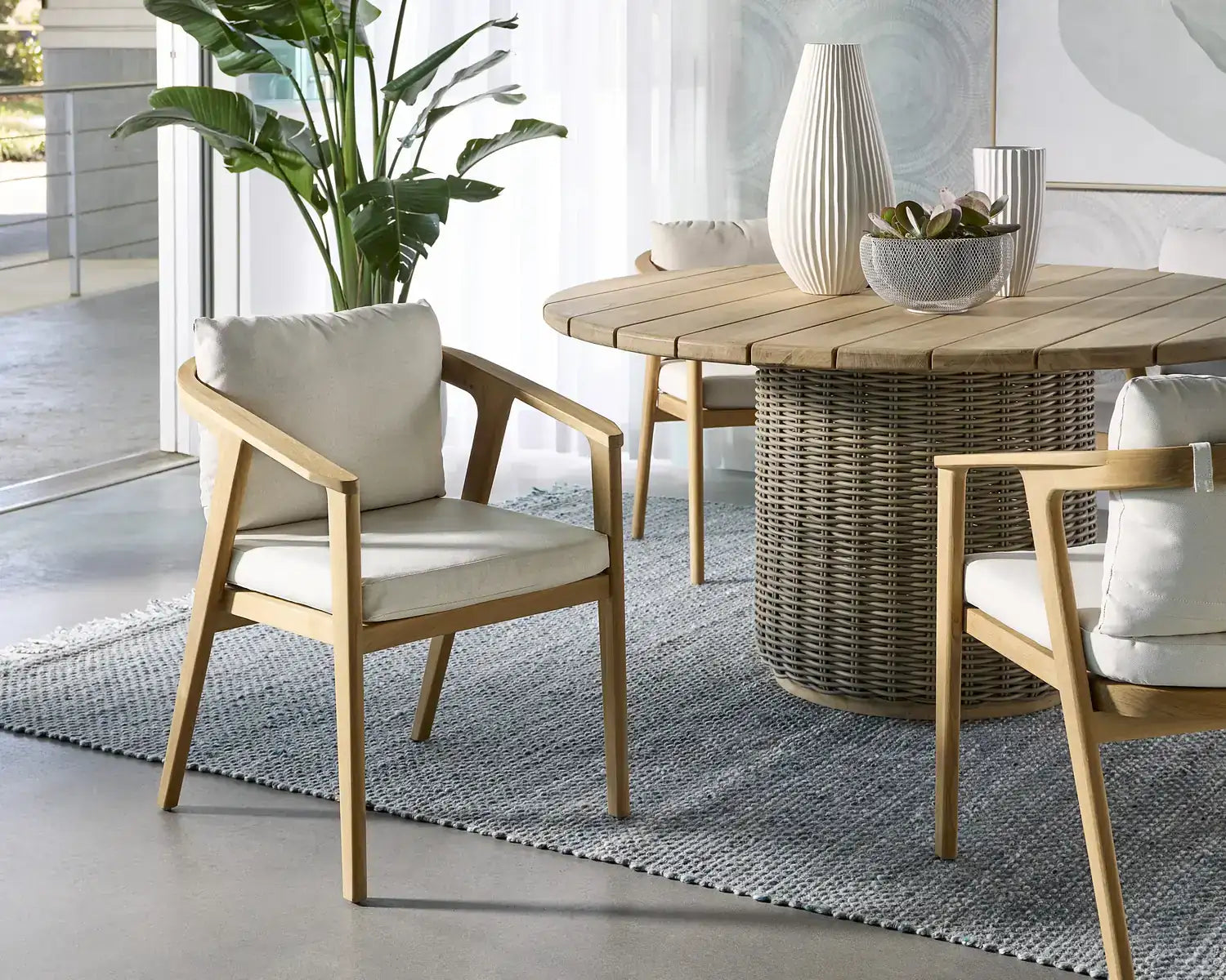 SUNPAN CORALINE DINING ARMCHAIR - Outdoor Furniture