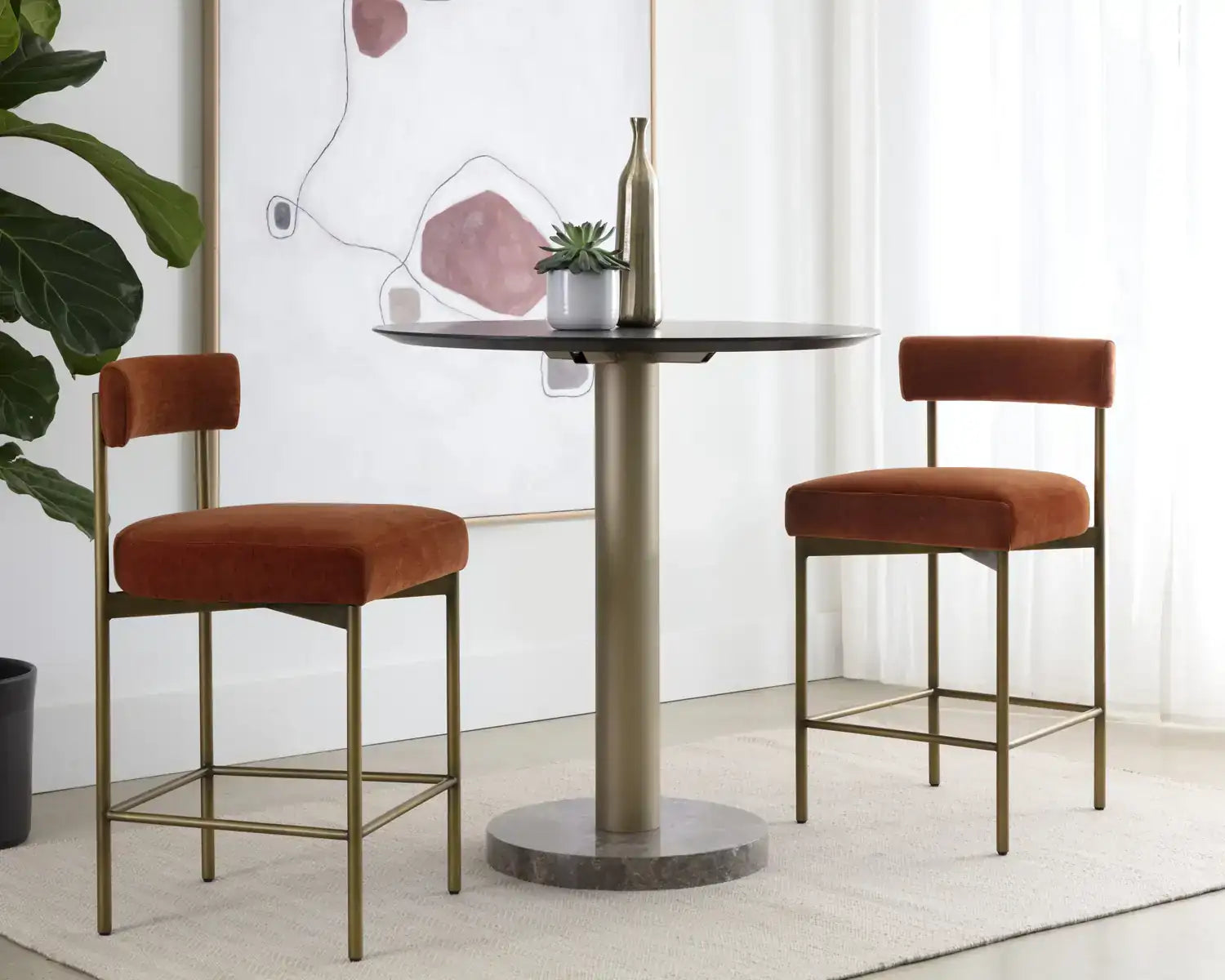 Sunpan, SENECA COUNTER STOOL, BENCHES, OTTOMAN & STOOLS
