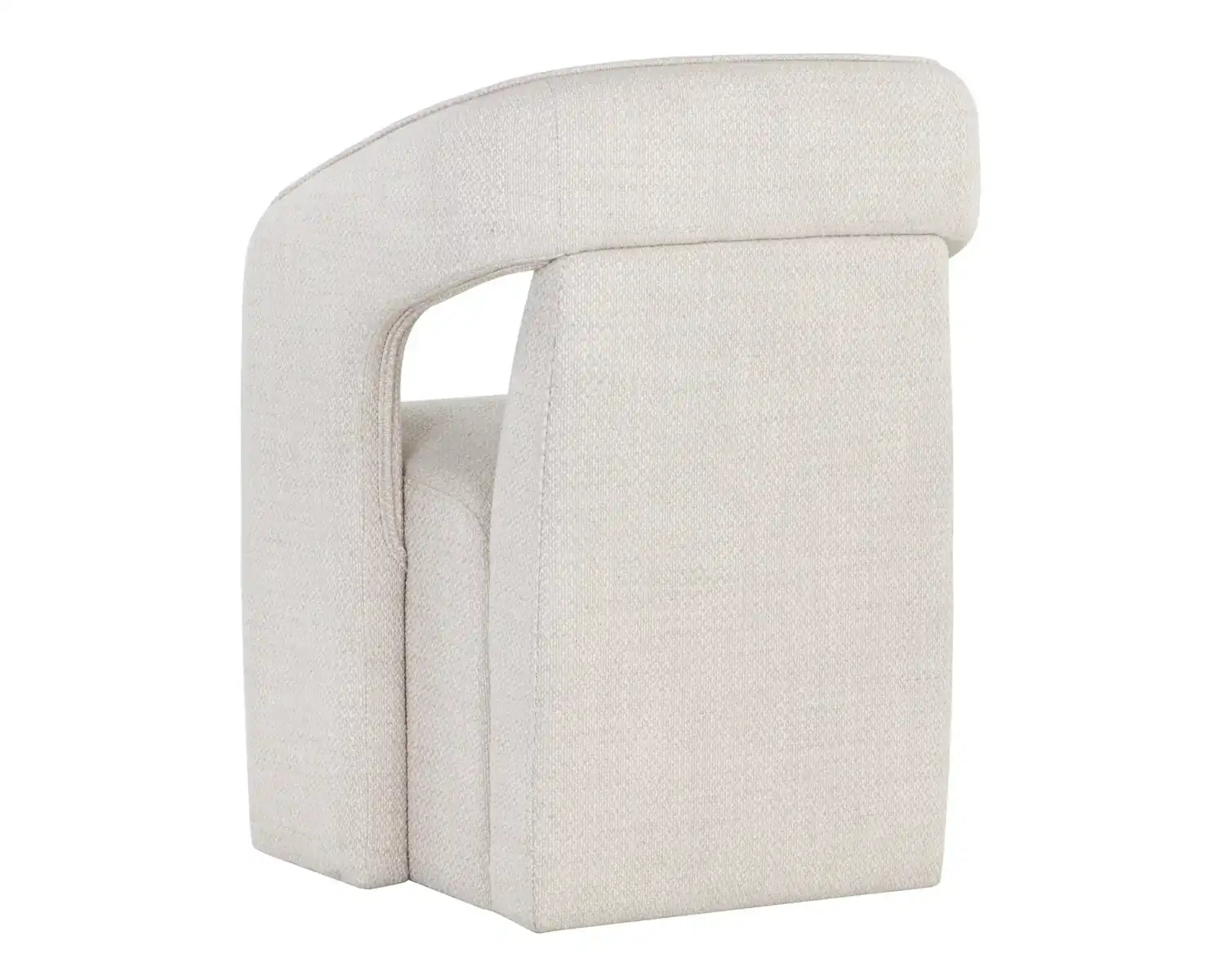 SUNPAN KENDRICK WHEELED DINING ARMCHAIR - Dining Chairs