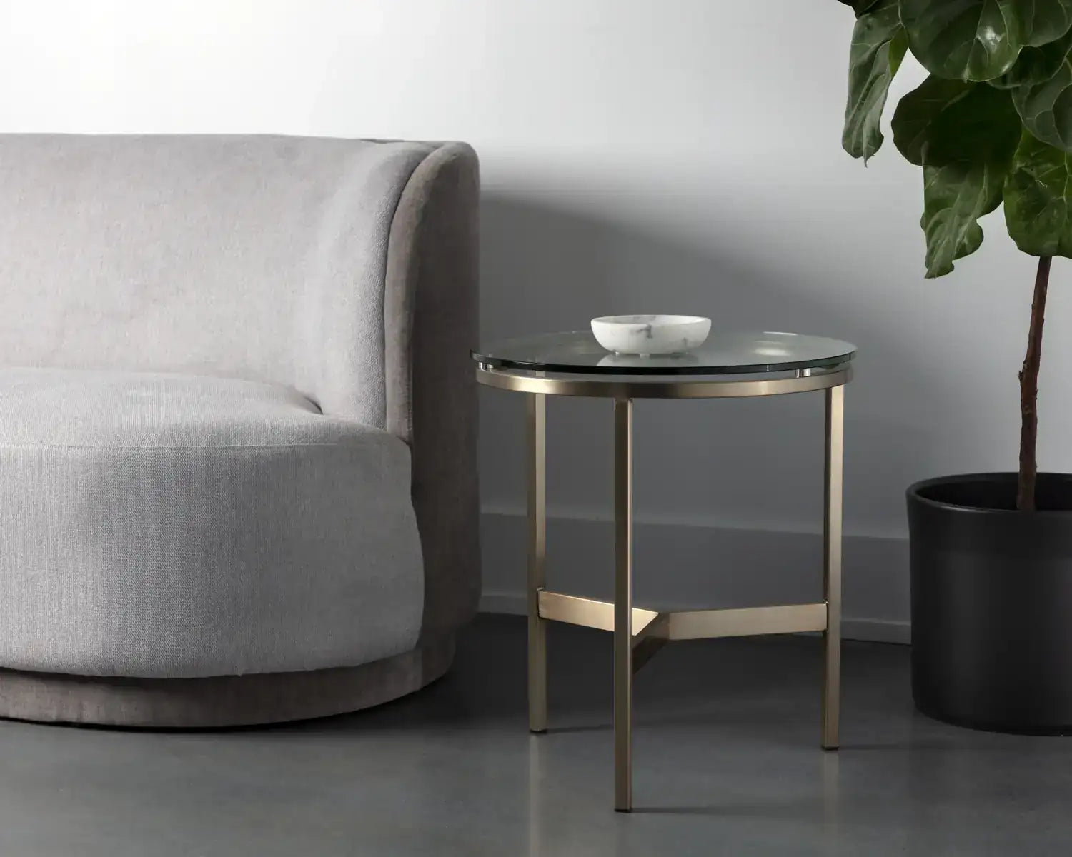 Sunpan FLATO END TABLE - Side