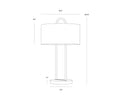 Sunpan, KEZNA TABLE LAMP, TABLE LAMPS