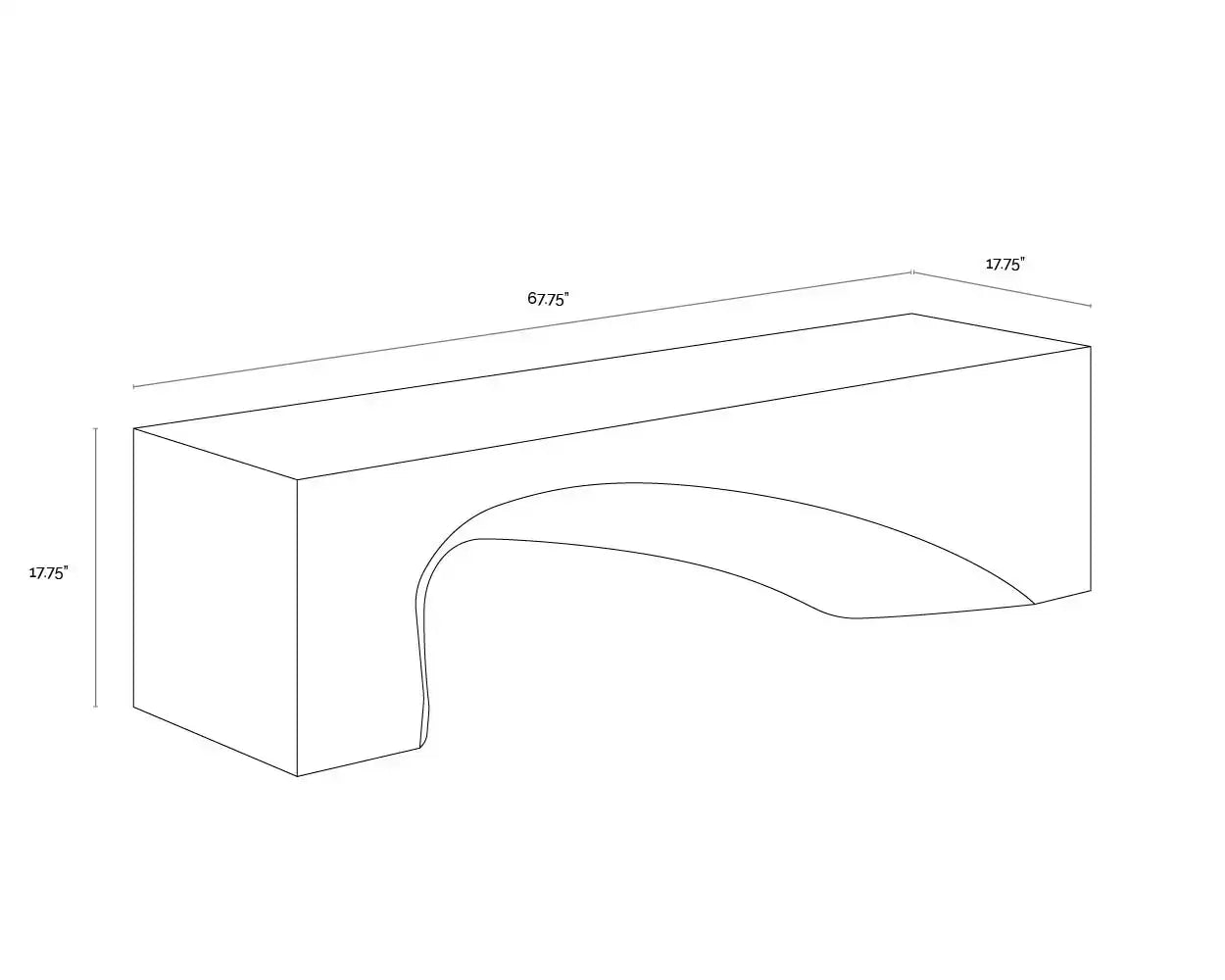 SUNPAN SOMA BENCH - Outdoor Furniture