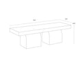Sunpan COLOHAN BENCH - Outdoor Furniture