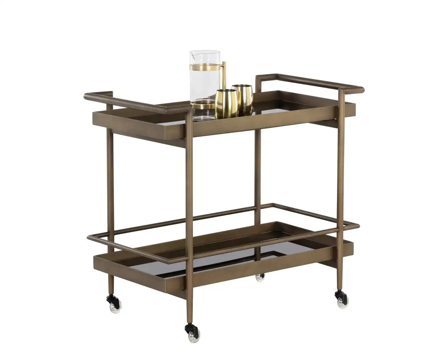 Sunpan, LIVINGSTON BAR CART, CABINETS & BARS