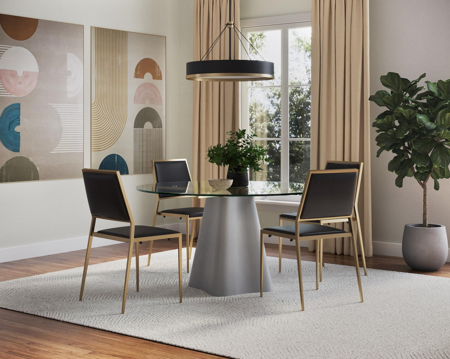 SUNPAN CALATHEA HAND-TUFTED RUG - Rugs