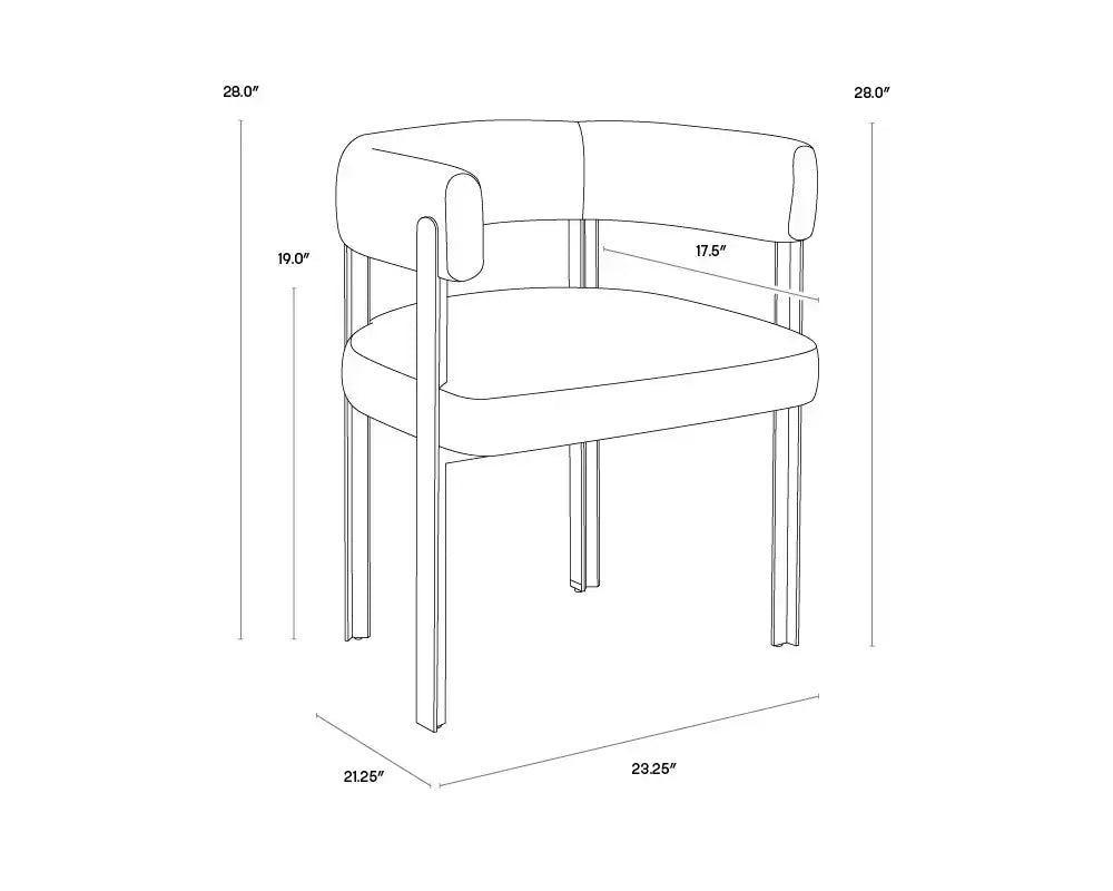 SUNPAN MAE DINING ARMCHAIR - Dining Chairs