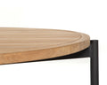 AMALFI COFFEE TABLE - LARGE - NATURAL - Outdoor Furniture