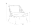 Sunpan ANDRIA LOUNGE CHAIR - Outdoor Furniture
