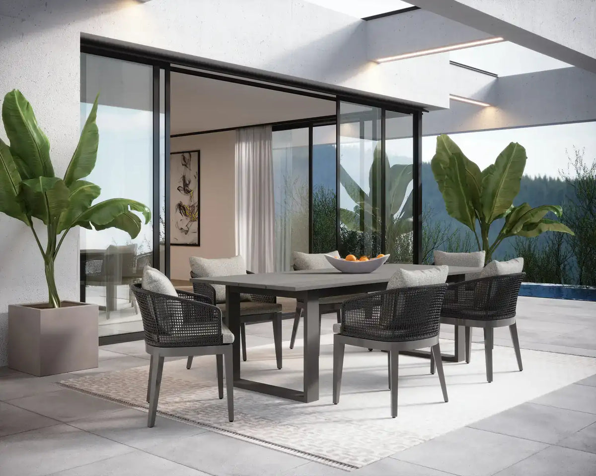 Sunpan CAPRI DINING ARMCHAIR - Outdoor Furniture