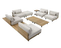 Sunpan GENEVE C-SHAPED END TABLE - Outdoor Furniture