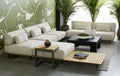 Sunpan GENEVE C-SHAPED END TABLE - Outdoor Furniture