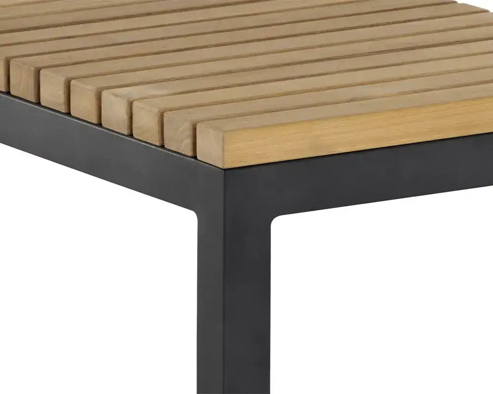 Sunpan GENEVE C-SHAPED END TABLE - Outdoor Furniture