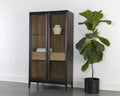 Sunpan, CECILIA DISPLAY CABINET, CABINETS & BARS