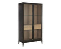 Sunpan, CECILIA DISPLAY CABINET, CABINETS & BARS