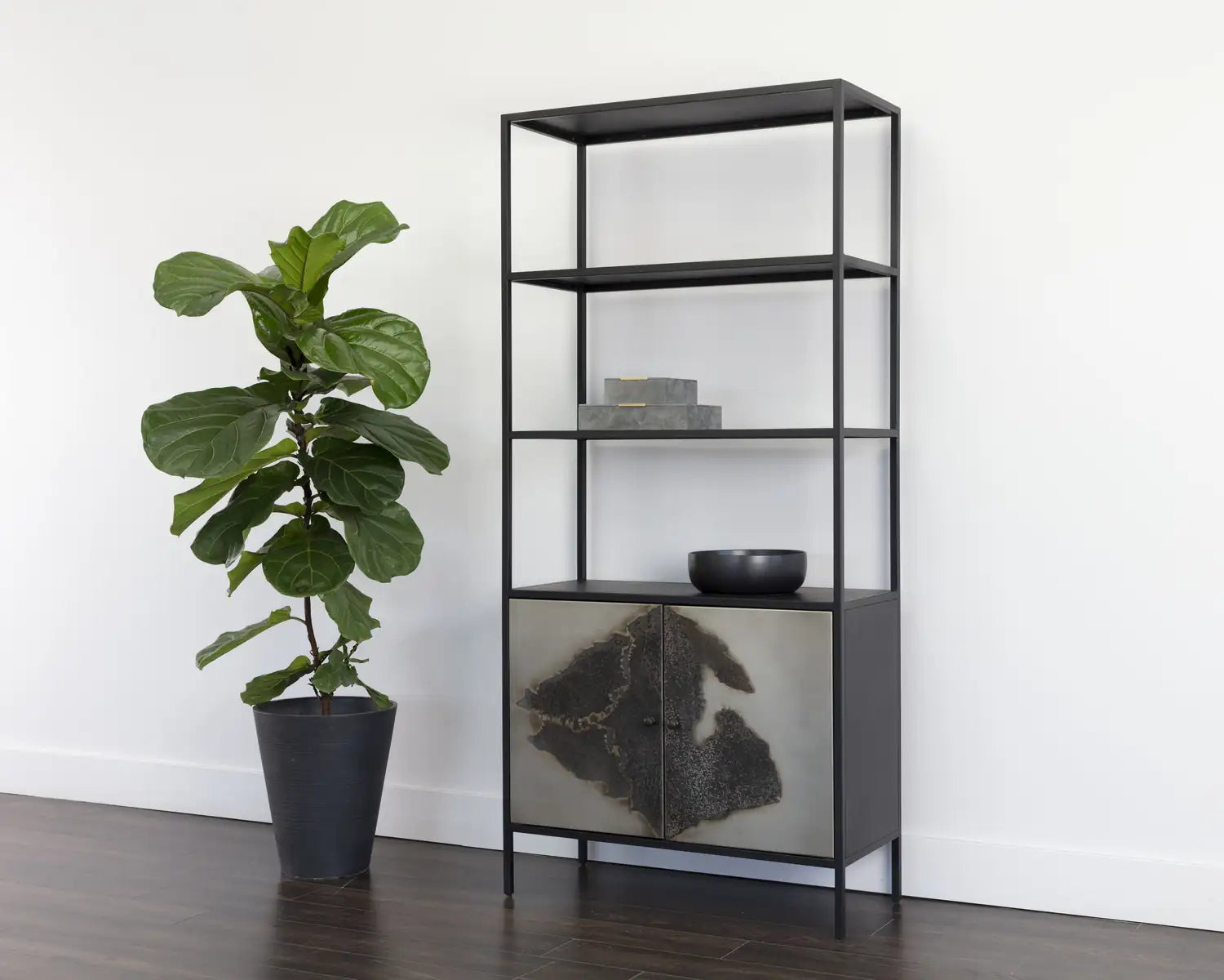 SUNPAN ARLINGTON BOOKCASE - Cabinets & Bar