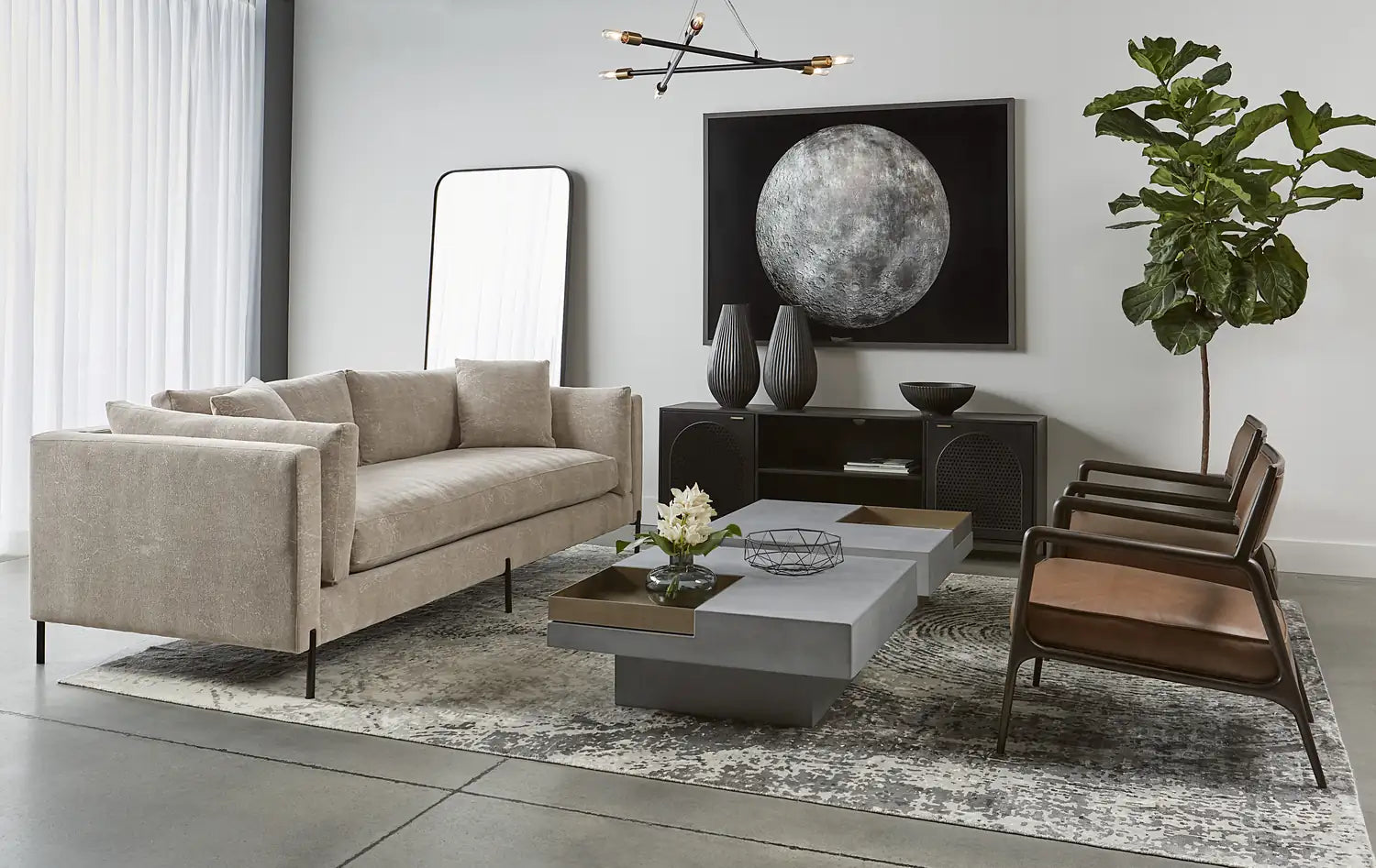 Sunpan AZIZA MEDIA CONSOLE AND CABINET - Consoles