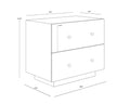 Sunpan ARLINGTON NIGHTSTAND - Nightstands