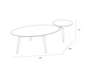 Sunpan TUNER COFFEE TABLE - Coffee