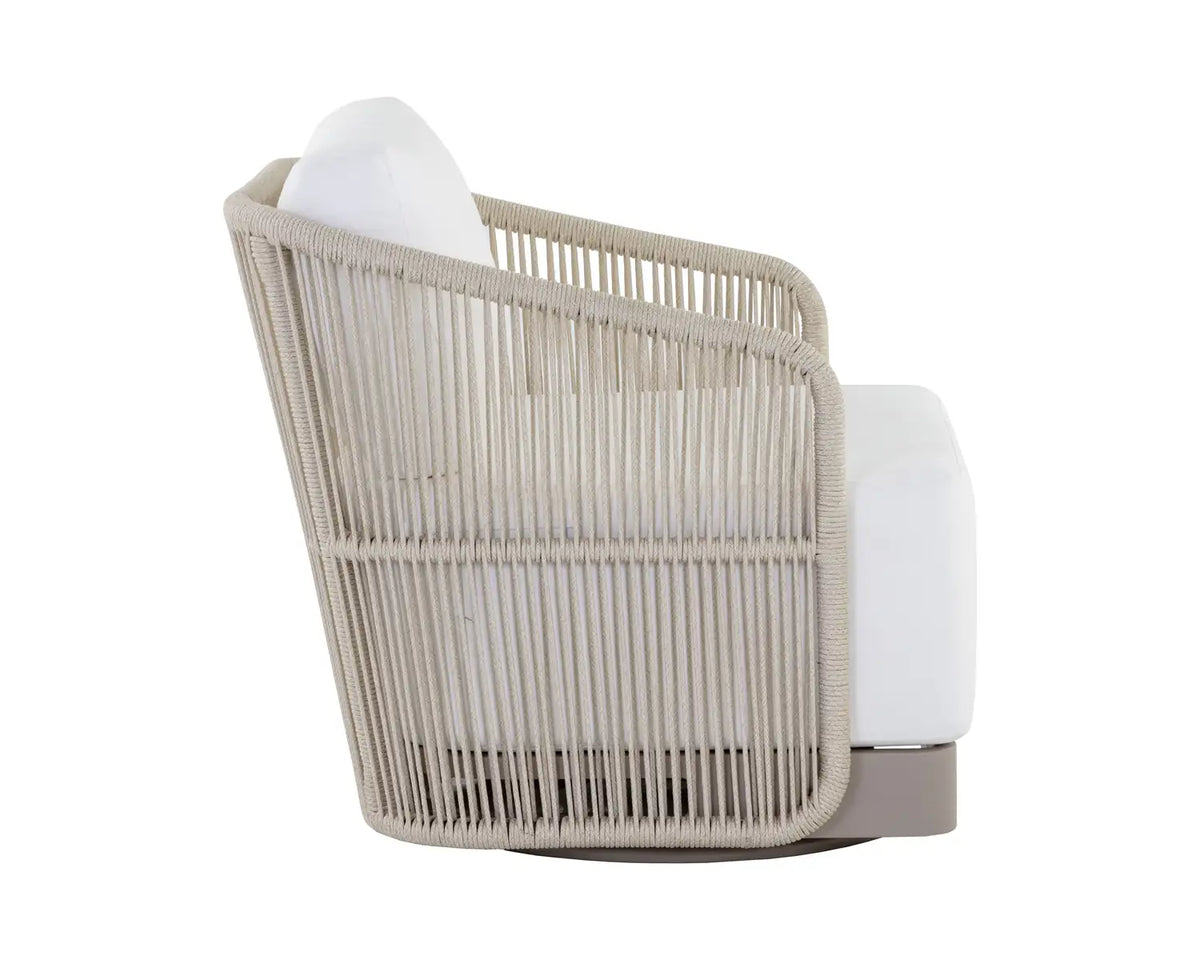 Sunpan ALLARIZ SWIVEL ARMCHAIR - Outdoor Furniture