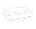 Sunpan ALLARIZ SOFA - Outdoor Furniture