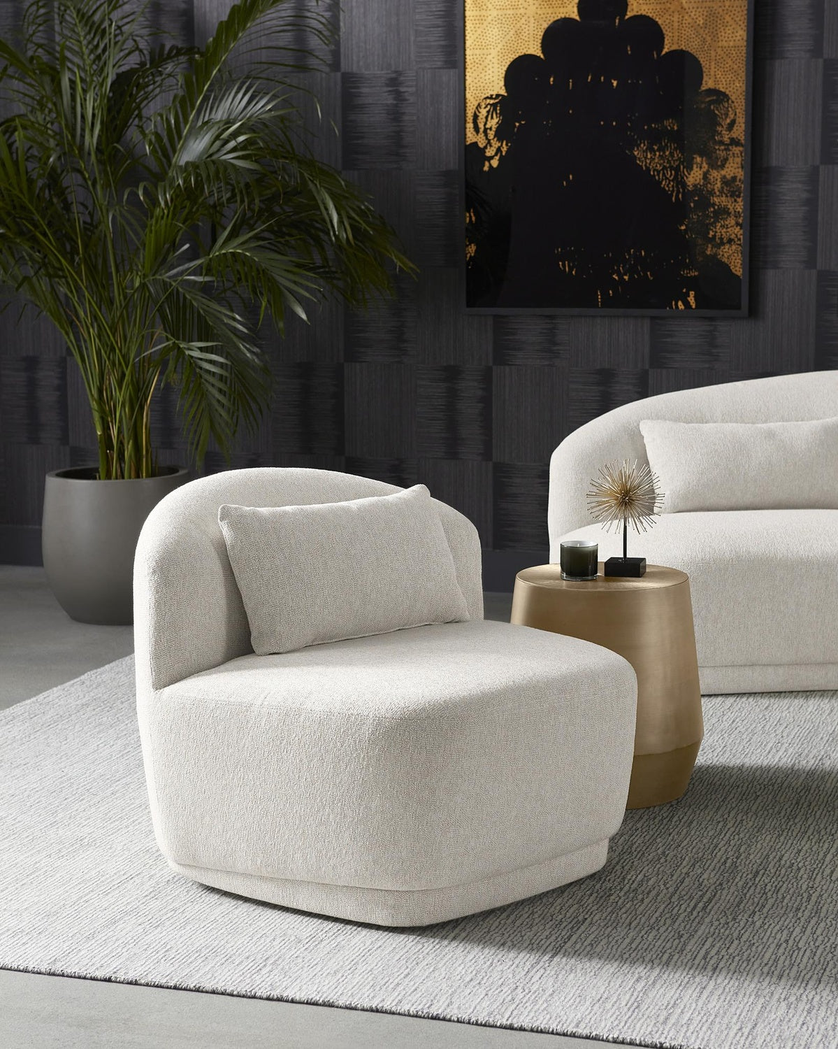Sunpan CREED END TABLE - Side