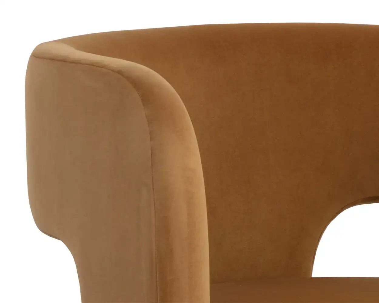 ISIDORE LOUNGE CHAIR - MEG GOLD - Lounge