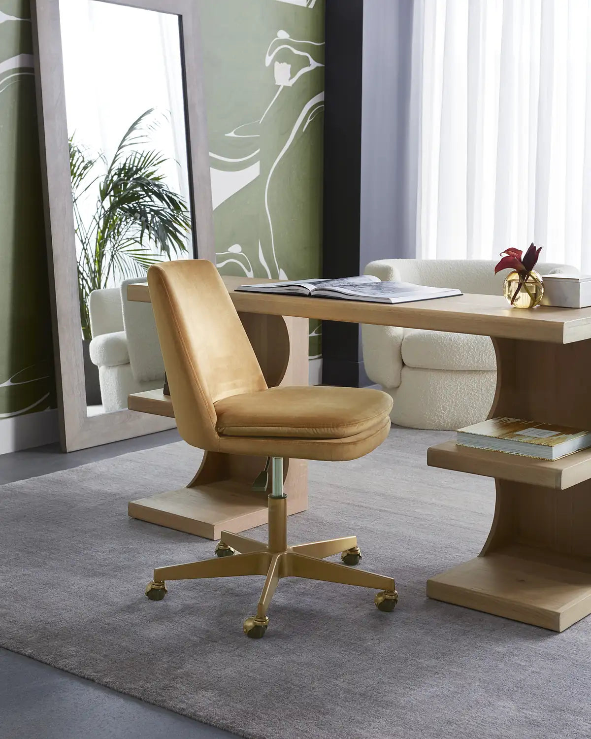 Sunpan, BERGET OFFICE CHAIR, BENCHES, OTTOMAN & STOOLS