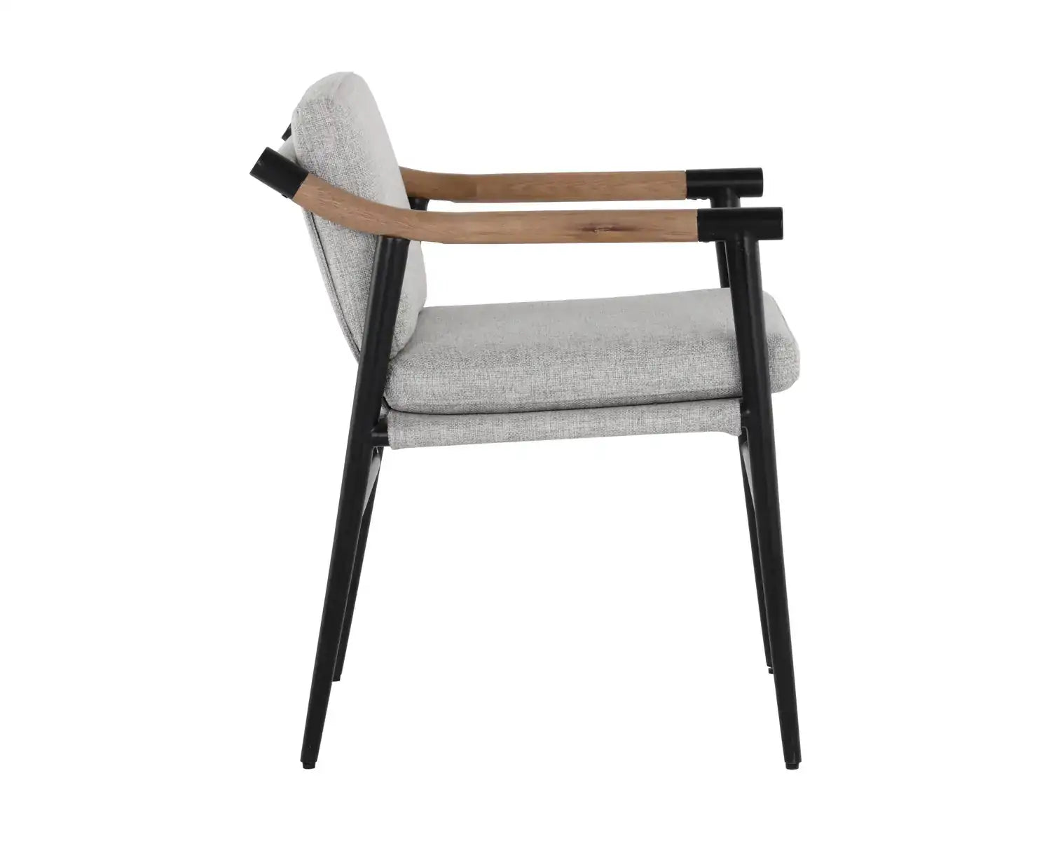 Sunpan MEADOW DINING ARMCHAIR - VAULT FOG - Dining Chairs