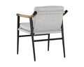 Sunpan MEADOW DINING ARMCHAIR - VAULT FOG - Dining Chairs