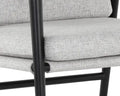 Sunpan MEADOW DINING ARMCHAIR - VAULT FOG - Dining Chairs