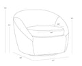 SUNPAN BLISS SWIVEL LOUNGE CHAIR - Lounge