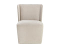 SUNPAN AMITA WHEELED DINING CHAIR - Dining Chairs