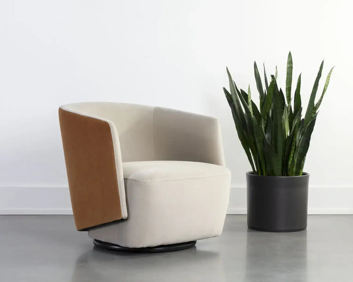 Sunpan SARINA SWIVEL LOUNGE CHAIR - Lounge