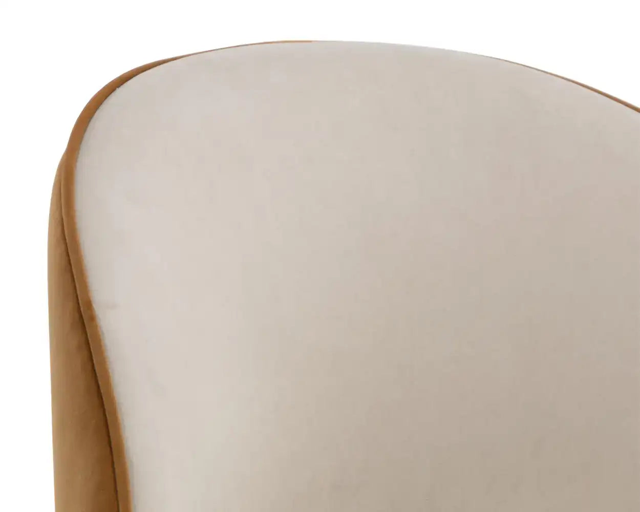 Sunpan CAVOLI SWIVEL DINING CHAIR - MEG TAUPE / MEG GOLD - Dining Chairs