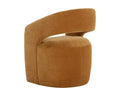 Sunpan LLORET WHEELED DINING ARMCHAIR - DANNY AMBER - Dining Chairs