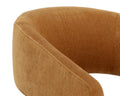 Sunpan LLORET WHEELED DINING ARMCHAIR - DANNY AMBER - Dining Chairs
