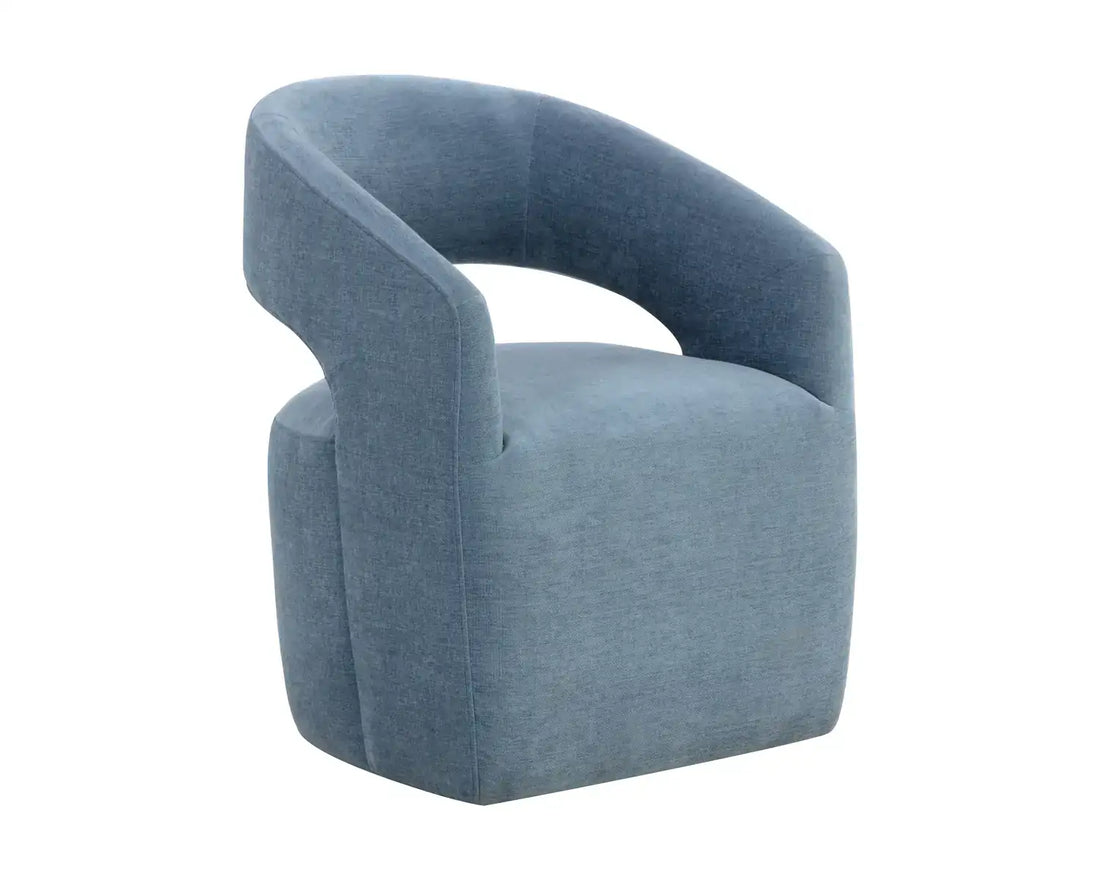 SUNPAN LLORET WHEELED DINING ARMCHAIR - Dining Chairs
