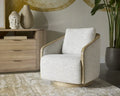 TASIA SWIVEL LOUNGE CHAIR - MERINO COTTON - Lounge